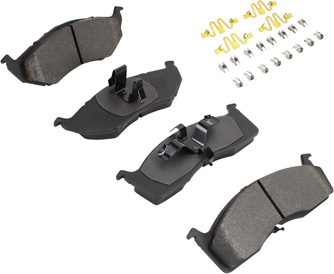 Premium Ceramic Front Brake Pads Compatible - Image 2