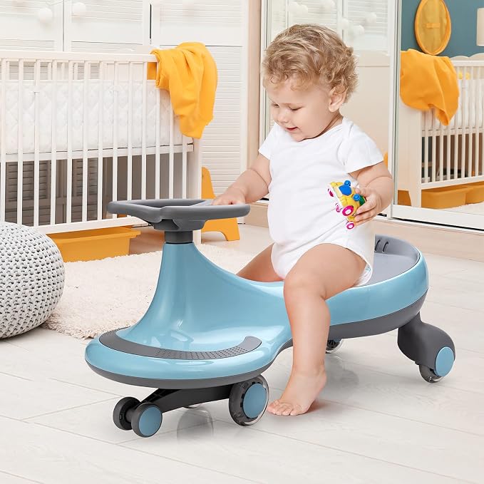 HONEY JOY Wiggle Car, 2 in 1 Swing Car - Image 6