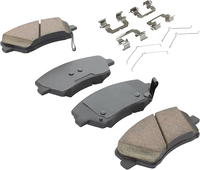 Premium Ceramic Front Brake Pads Compatible - Image 2