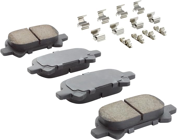 Premium Ceramic Rear Brake Pads Compatible - Image 2