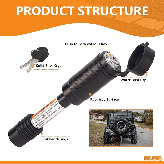 Trailer Hitch Locks, Hitch Lock - Image 3