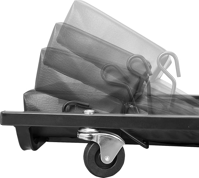 Torin ATR6452B Rolling Garage/Shop Creeper: 40" Padded Mechanic Cart - Image 5