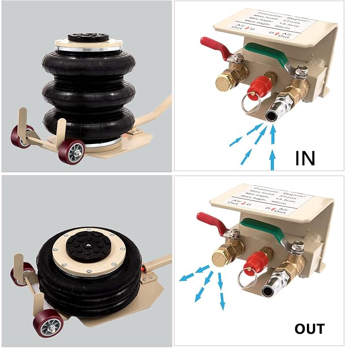 CXRCY 3 Ton Air Jack for Cars & Trucks - Image 3