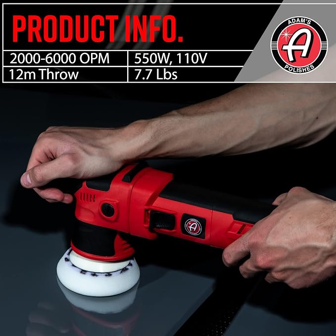 Adam's Polishes SK Pro 12mm Car Polisher Kit - Image 3