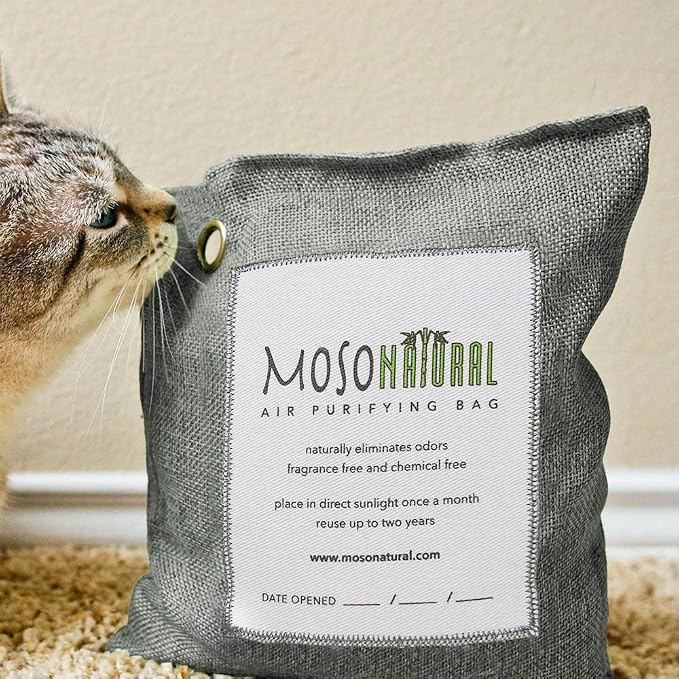 Moso Natural Air Purifying Bag 500g | Premium Bamboo Charcoal Odor Absorber - Image 4