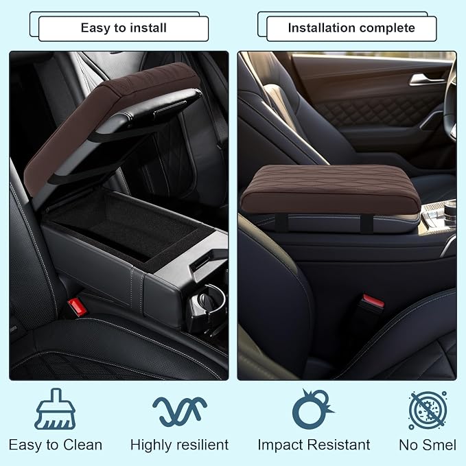 Memory Foam Car Armrest Cushion - Image 4