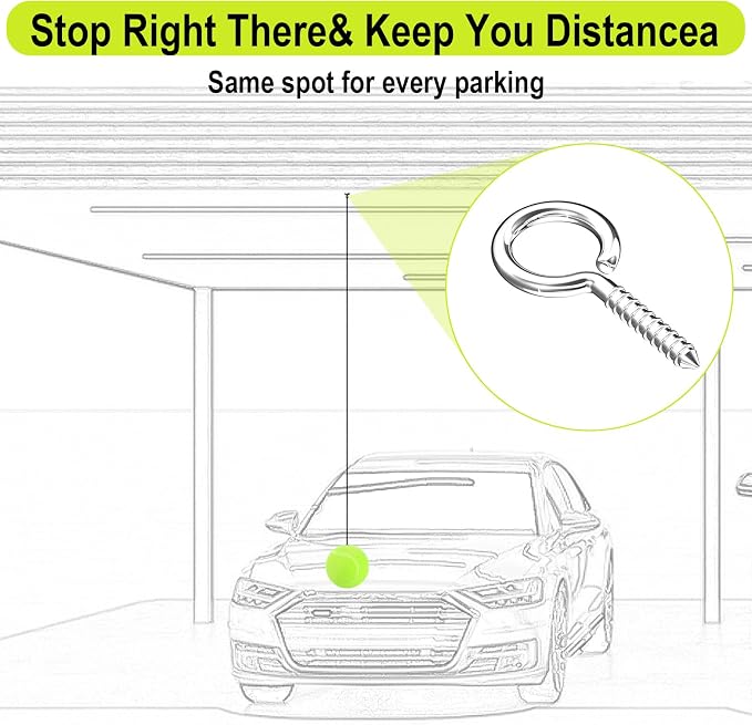Garage Tennis Ball Parking Aid, Parking Guide System - Image 4