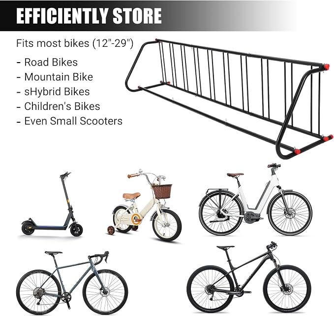 Commercial Grid Bike Rack for 10 Bikes - Image 4