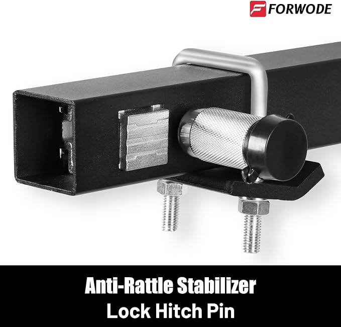 FORWODE Hitch Mount Bike Rack Fits 2 X 80 lbs Bicycle, Platform Bike Rack - Image 3