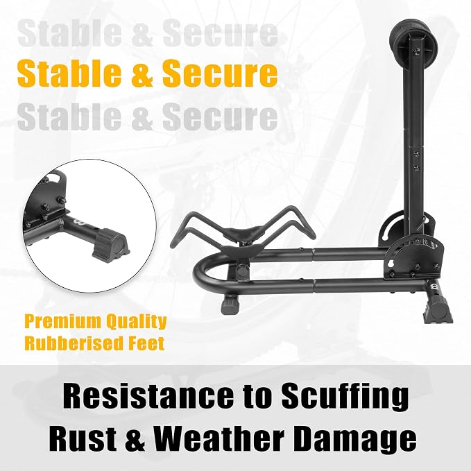 BikeHand Foldable Bike Stand Floor Rack | Sturdy & Durable Quick-Fold Design - Image 5