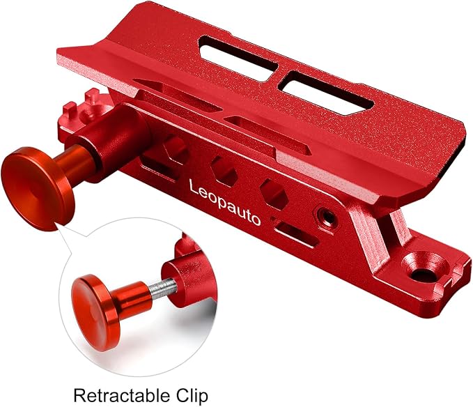 Universal Vehicle Fire Extinguisher Bracket, Aluminum Adjustable Quick Release - Image 5
