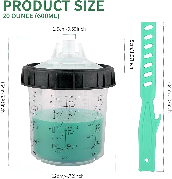 Disposable Paint Spray Gun Cups - Image 7