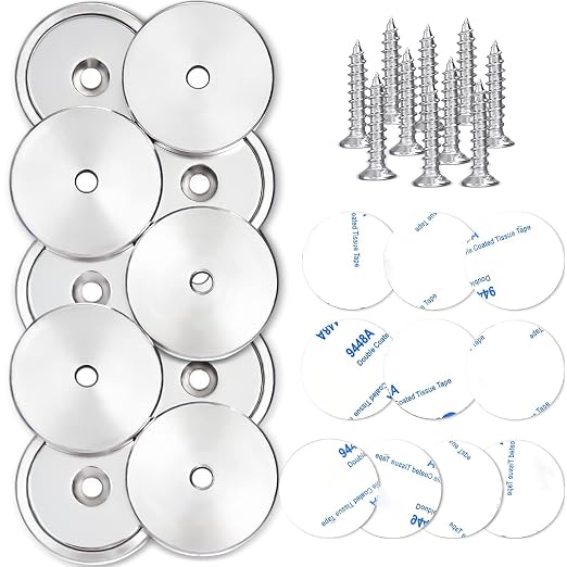 LOVIMAG Neodymium Cup Magnets, 110lb+ Strong, Heavy Duty, Rare Earth, Round Base - Image 5