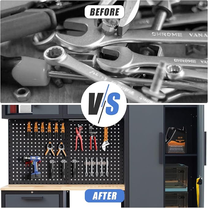 7-Pcs Garage Storage Cabinet System - Image 4