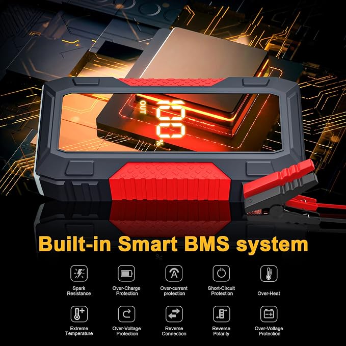 Jump Starter - 4000A Jump Starter Battery Pack - Image 4