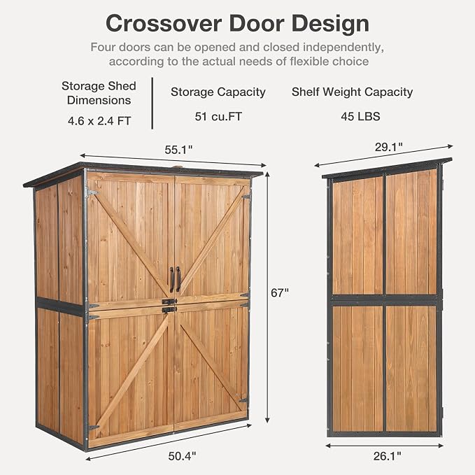 Outdoor Storage Shed with Floor - Image 6