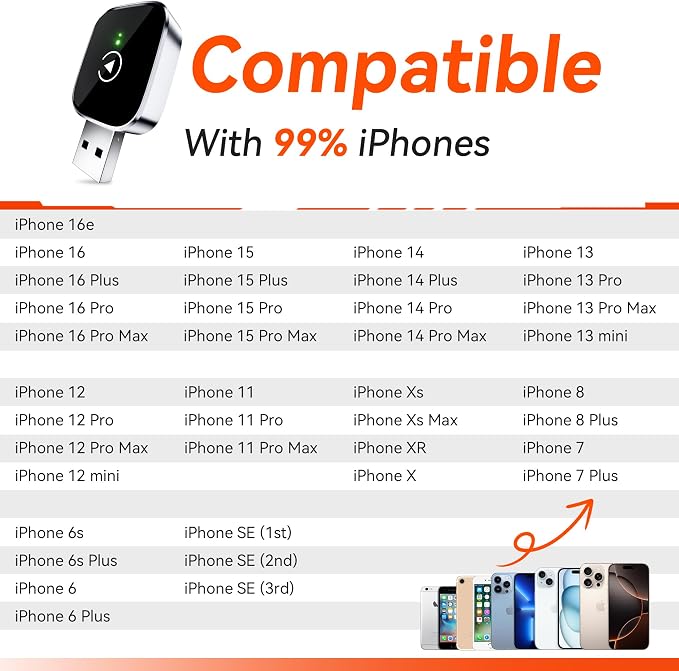 Redlake Wireless CarPlay Adapter - Image 9