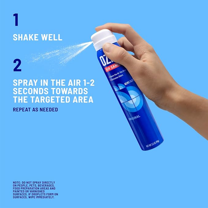 Ozium 3.5 Oz. Air Sanitizer & Odor Eliminator 4 Pack - Image 5