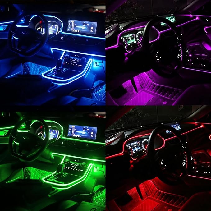 USB Car LED Lights, Interior Car Lights Strip - Image 7