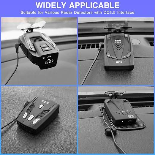 Radar Detector Cable with USB to DC3.5 Plug, Power Cable - Image 6