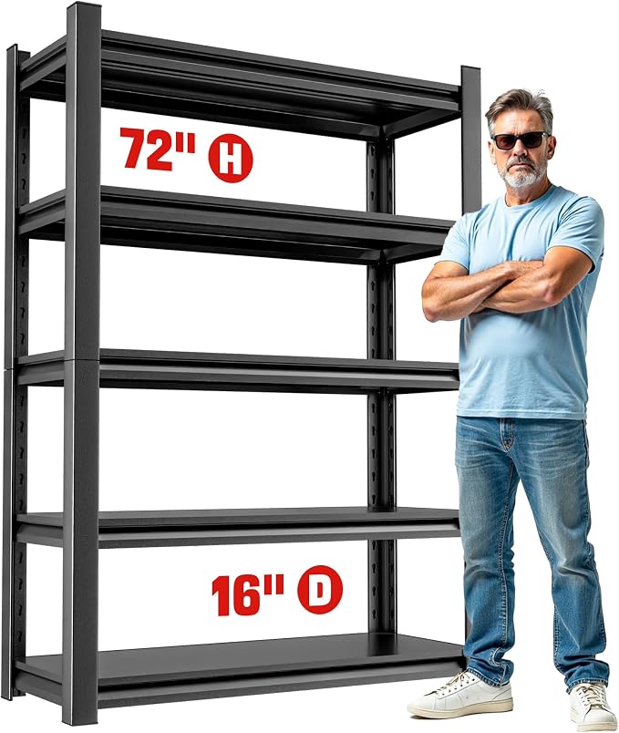 Storage Shelving Rack by OLLRRACT