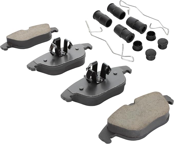 Premium Semi-Metallic Rear Brake Pads Replacement - Image 2