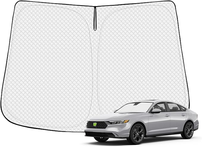 Windshield Sun Shade for 2023-2025 2026 Honda Accord Accessories Thicken by Canvcle