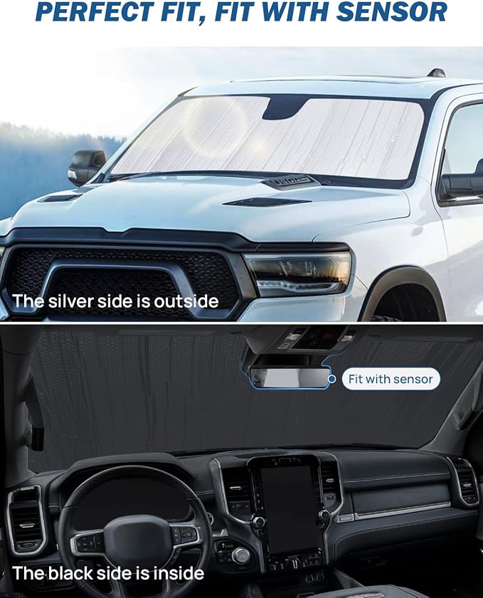 Windshield Sun Shade Compatible - Image 2