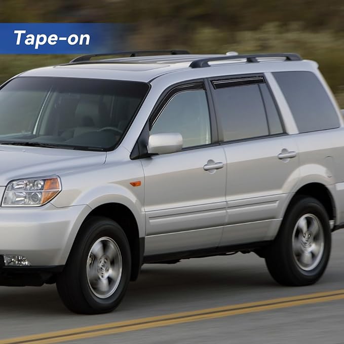 Window Visors Rain Guards Shield - Image 3