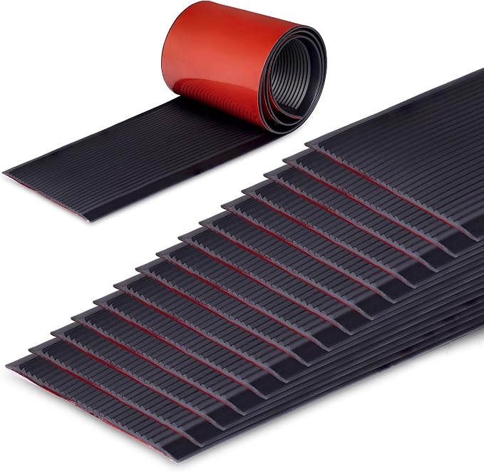 Rubber Bond 4x36in Anti Slip Stair Treads by RUBBER+BOND