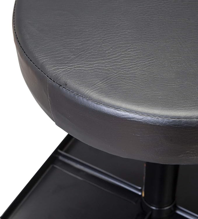 Torin ATR6350B Rolling Pneumatic Creeper Garage/Shop Seat: Padded Adjustable - Image 5