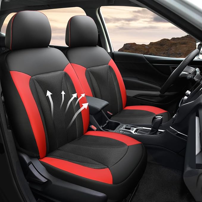 GIANT PANDA Fit Subaru Outback Forester Crosstrek Legacy Impreza Front Car Seat - Image 2