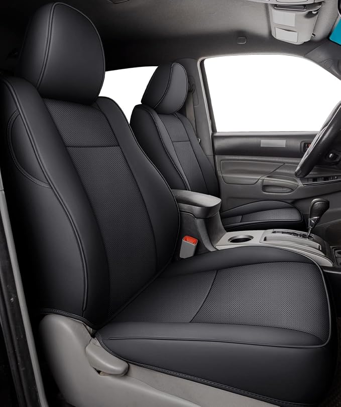 LUCKYMAN CLUB 2005-2015 Tacoma Custom Fit Seat Covers by LUCKYMANCLUB