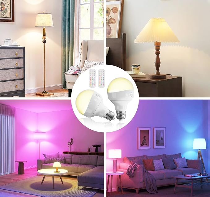 HISTAR Rechargeable Light Bulbs, 2500mah Battery Light Bulbs - Image 3