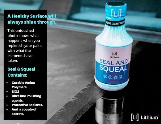 Lithium Seal and Squeal Car Paint Restorer, Polish and Sealant - Image 3