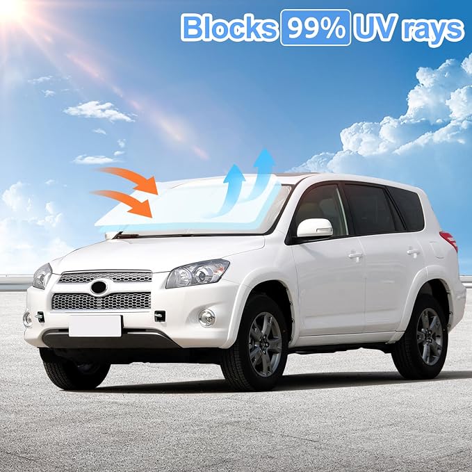 for Toyota RAV4 Sun Shade Sunshade Windshield Cover - Image 2