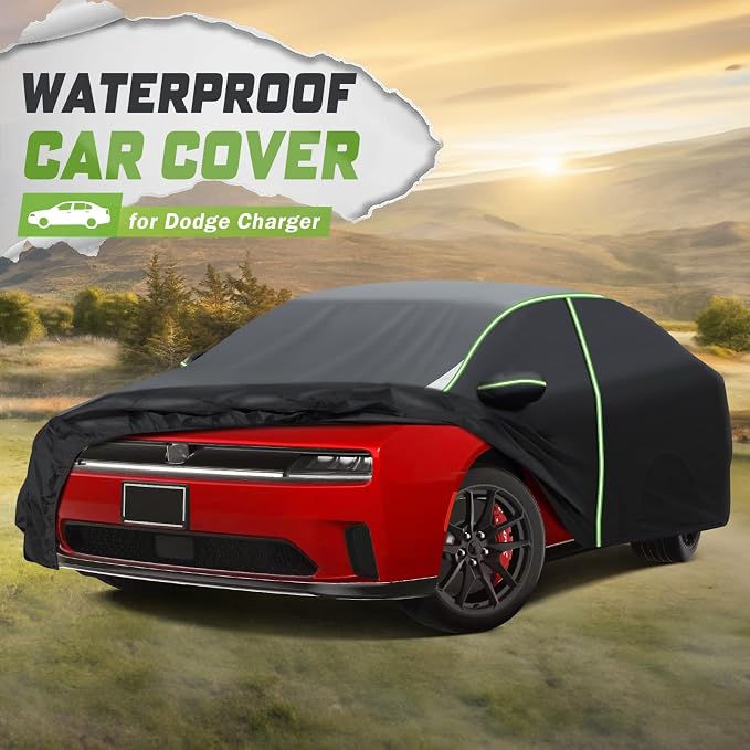 Mixsuper Liner Car Cover for Dodge Charger 2006-2026, 7 Layers Waterproof Car - Image 2