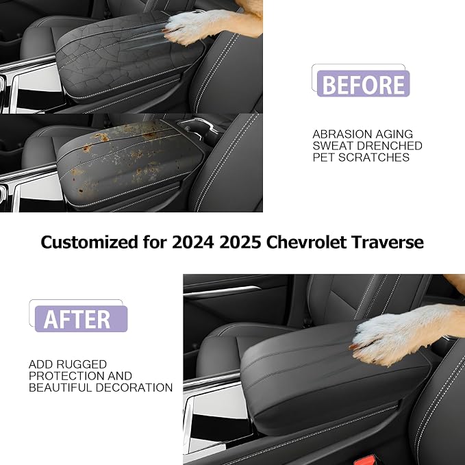 LUWU 2025 2026 Traverse Center Console Cover Compatible - Image 2