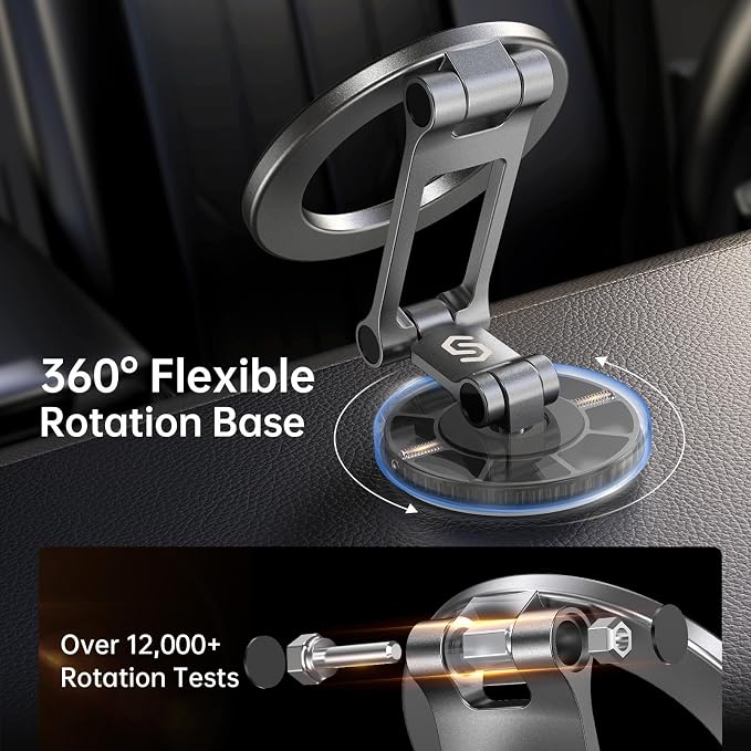 SYNCWIRE Fits MagSafe Car Mount, Magnetic Phone Holder - Image 2