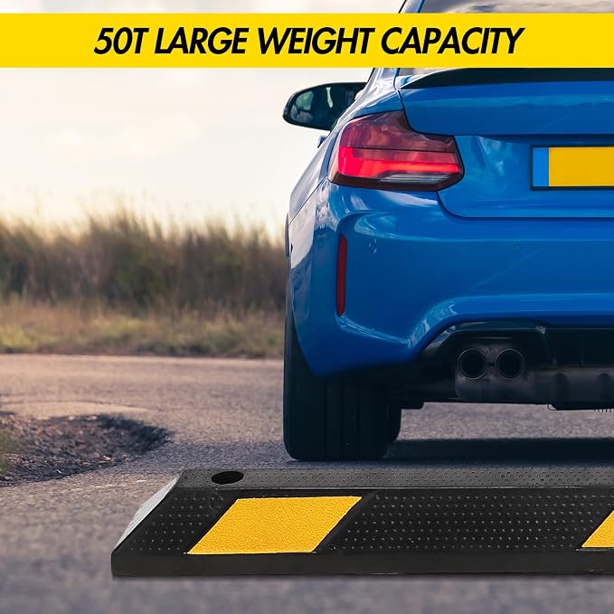 Parking Stoppers for Garage, 72 Inch Premium Parking Block Curb - Image 5