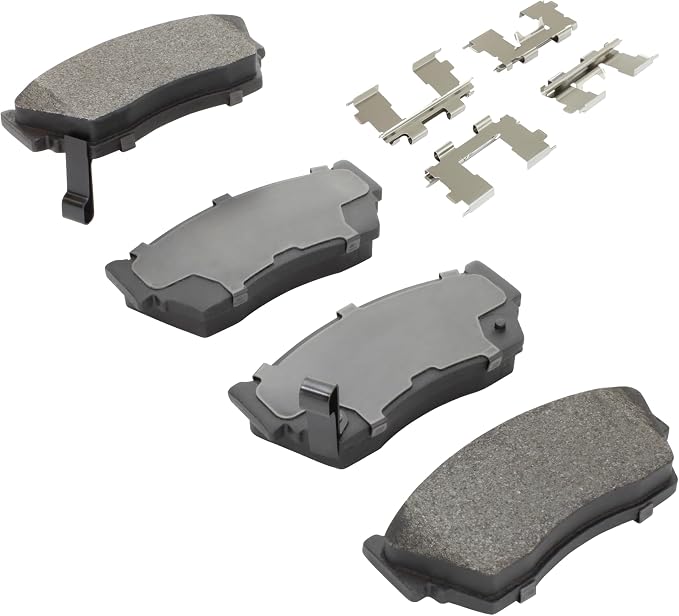 Premium Semi-Metallic Front Brake Pads Replacement - Image 2