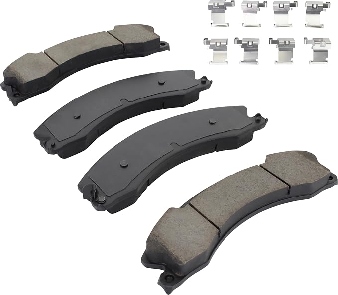 Premium Ceramic Front Brake Pads Compatible - Image 2