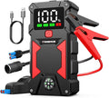Car Jump Starter, 5000A Peak 24800mAh 12V Car Battery Starter, by FNNEMGE
