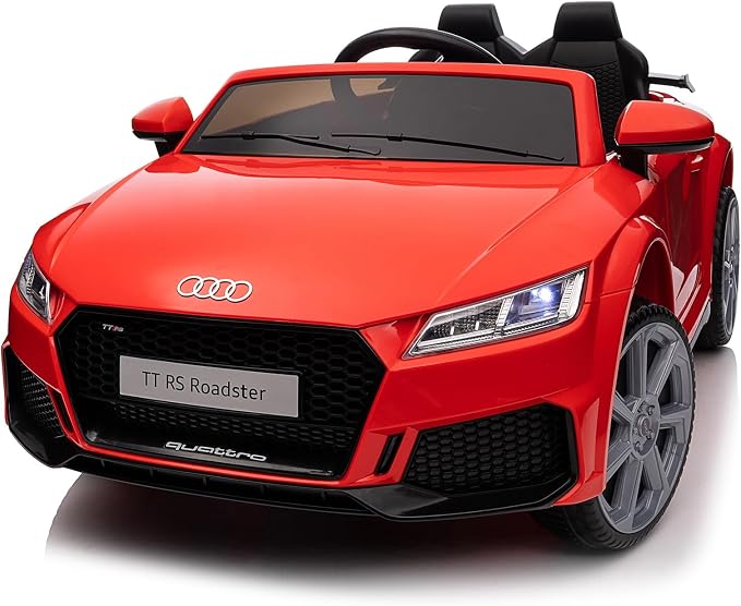 Electric Ride on Car for Kids, Licensed Audi 12V 7Ah Kids Ride-on Toy for by Hikiddo
