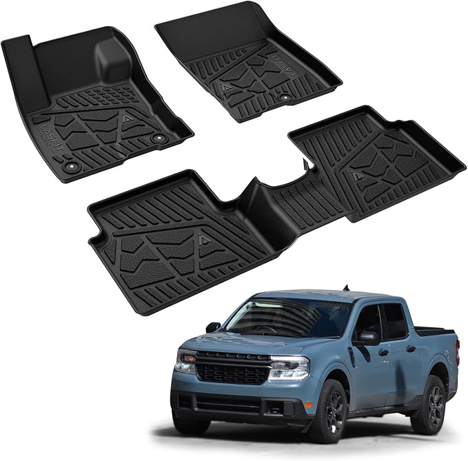 LASFIT Floor Mats for Ford Maverick 2022-2025 All Weather Car Floor Pretoctor - Image 8