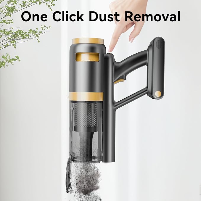 E.LUO Cordless Vacuum Cleaner 350W/≥24KPA Powerful Stick Vacuum - Image 7