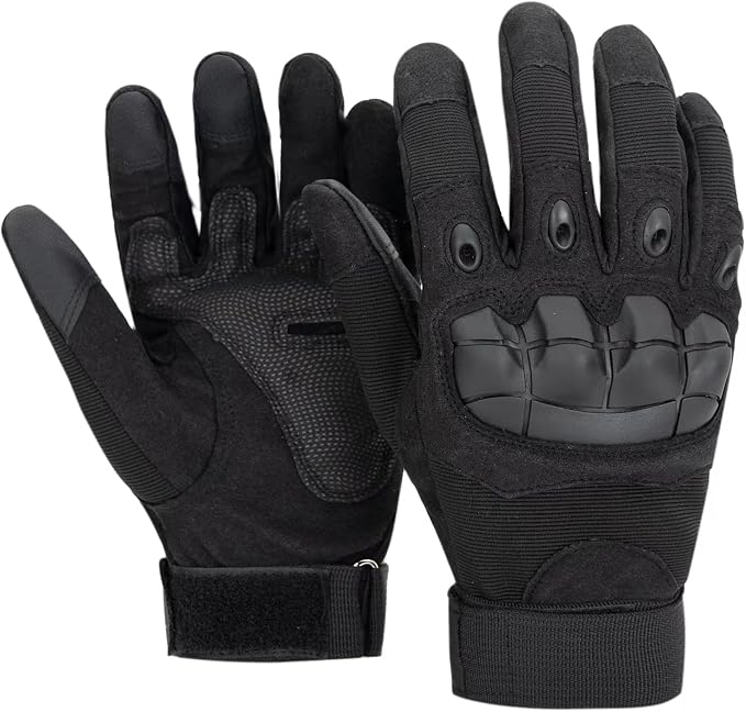 Touchscreen Tactical Gloves for Outdoor Protection Gloves, Motorcycle Riding by Unknown