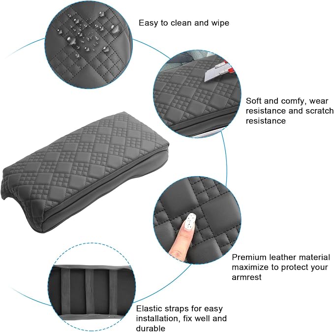 SXCY for 2025 2026 GMC Terrain Armrest Cover Pad for 2025 2026 GMC Terrain - Image 5