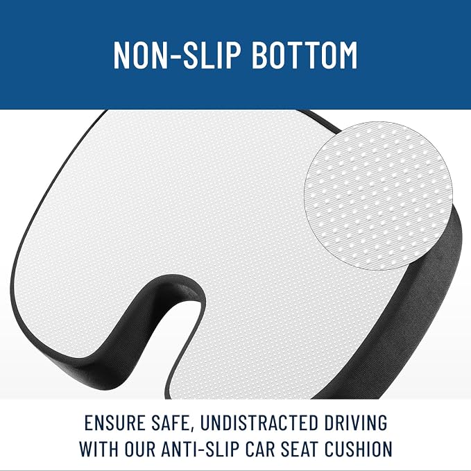 Everlasting Comfort Doctor Recommended Gel Memory Foam Seat Cushion - Image 6