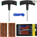 HolaKit Tire Plug Kit, Ergonomic Oversized & Rubber-Grip T-Handle Tools by HolaKit